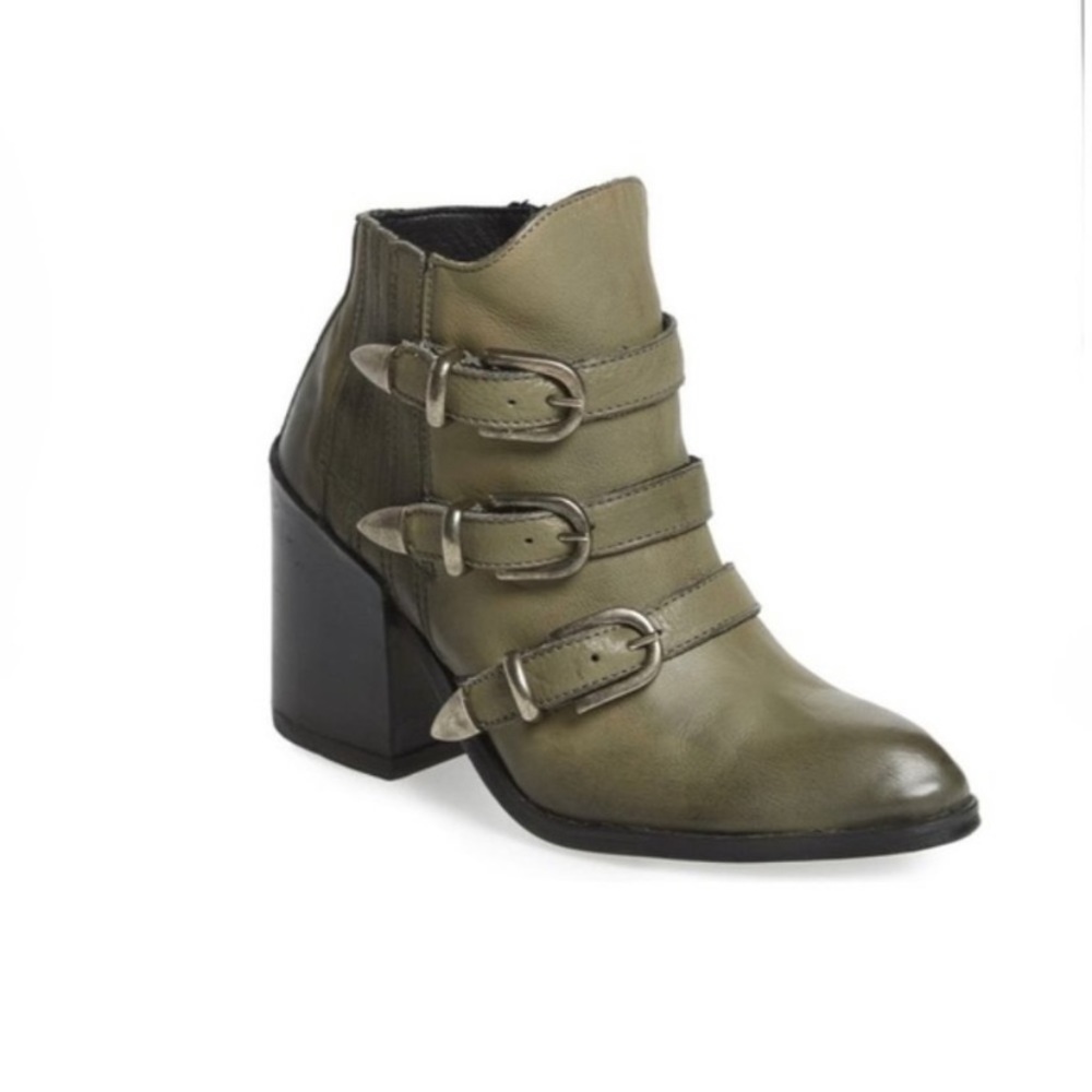 Baske California | ‘Roscoe’ Buckled Ankle Boot NIB